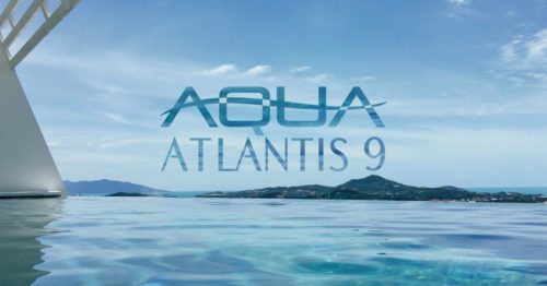 The View from the Infinity Pool at AQUA VILLA ATLANTIS 9 - KOH SAMUI, THAILAND - LUXURY VILLA IN THAILAND WELLNESS RETREATS RENTALS