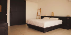 The Master Bedroom of the Infinity Pool of AQUA VILLA ATLANTIS 9 - KOH SAMUI, THAILAND - LUXURY VILLA IN THAILAND WELLNESS RETREATS RENTALS