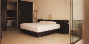 The Master Bedroom of the Infinity Pool of AQUA VILLA ATLANTIS 9 - KOH SAMUI, THAILAND - LUXURY VILLA IN THAILAND WELLNESS RETREATS RENTALS