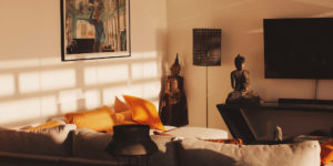 The Living Room from AQUA VILLA ATLANTIS 9 - KOH SAMUI, THAILAND - LUXURY VILLA IN THAILAND WELLNESS RETREATS RENTALS