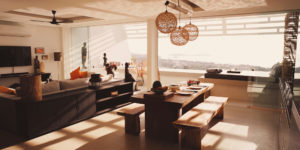 The Dining Room from AQUA VILLA ATLANTIS 9 - KOH SAMUI, THAILAND - LUXURY VILLA IN THAILAND WELLNESS RETREATS RENTALS