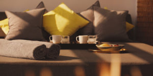 The Sun Bed by the Infinity Pool of AQUA VILLA ATLANTIS 9 - KOH SAMUI, THAILAND - LUXURY VILLA IN THAILAND WELLNESS RETREATS RENTALS